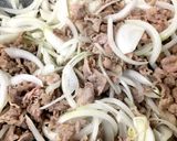 凄ウマ★寒い日は手抜きの甘辛肉うどん！作り方1写真