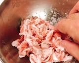 豚バラと小松菜のあんかけ焼きそば作り方2写真