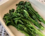 菜の花と鶏胸肉の辛子和え☆胡麻風味作り方5写真