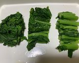 菜の花と鶏胸肉の辛子和え☆胡麻風味作り方6写真