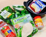 トマトジュースで!丸ごとカマンベール鍋作り方1写真