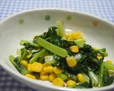 大根葉とコーンのソテー♪捨てずに節約！作り方6写真