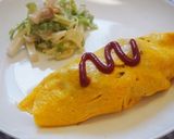 カレーマッシュポテトのオムレツ♪作り方10写真