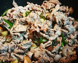 豚肩ロースと茄子とピーマンの和風蒸し炒め作り方4写真