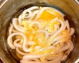 基本☆卵とじうどん作り方3写真