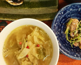 白菜と玉ねぎの生姜たっぷりスープ作り方5写真