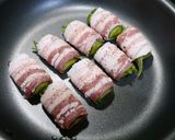 簡単！きゅうりの豚バラ大葉焼き作り方3写真