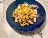 肉無し！キャベツとキノコの味噌バター炒め作り方5写真