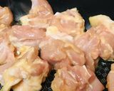 鶏もも肉とプチトマトのレモン炒め作り方2写真