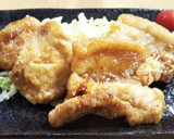 揚げ豚のタレ漬け作り方6写真