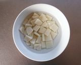 お餅消費に☆HMでもっちりチーズケーキ。作り方1写真
