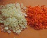 電子レンジ★ミートソースパスタ作り方1写真