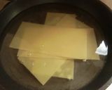 電子レンジミートソースでラザニア作り方2写真