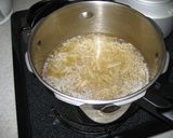 圧力鍋で☆即2品☆蒸し鶏と野菜スープ作り方6写真