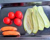 チョリソーとミニトマト・茄子の串揚げ作り方1写真
