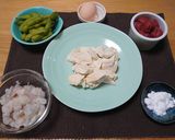 梅肉と豆腐の落とし揚げ作り方1写真