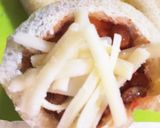簡単☆おつまみ♪キムチ納豆焼き作り方2写真