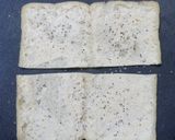 油揚げアンチョビチーズ焼きうずらの卵のせ作り方3写真