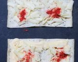 油揚げアンチョビチーズ焼きうずらの卵のせ作り方4写真