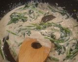 牛乳消費☆ツナほうれん草のクリームパスタ作り方4写真