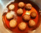 ゆず香る鶏団子と春雨の醤油鍋作り方4写真
