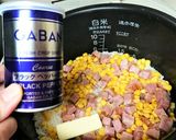 やみつき!【ペッパーベーコーンピラフ】作り方4写真