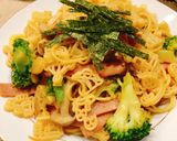 絶品!ベーコンしめじの和風パスタ作り方10写真