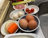 ボリュームたっぷり　オムライス作り方1写真