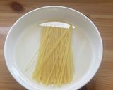 レンジで簡単　醤油麹のたらこパスタ作り方1写真