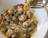 オリーブとうずらの卵のチーズ焼き作り方7写真