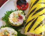 節分に♪恵方巻き風 生春巻き寿司作り方6写真