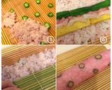 節分に♪恵方巻き風 生春巻き寿司作り方7写真