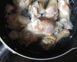 調味料は二つ♡鶏手羽元のスープ作り方4写真