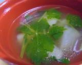【病院】かぶのしょうがスープ【給食】作り方7写真