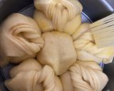 ウズベキスタン♡豪華な花型ジャムパン作り方27写真