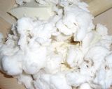 梅豆腐団子と水菜のすまし汁作り方2写真
