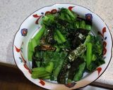 超簡単小松菜の海苔和え作り方6写真