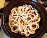鍋焼きうどん作り方1写真