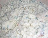 梅豆腐団子と水菜のすまし汁作り方3写真