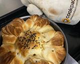 ウズベキスタン♡豪華な花型ジャムパン作り方29写真