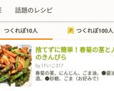 捨てずに簡単！春菊の茎と人参のきんぴら作り方9写真