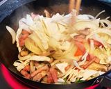簡単^ ^野菜とベーコンのパスタ作り方2写真