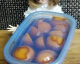 リカちゃん♡黄身のめんつゆ漬けꕤ*.ﾟ作り方5写真