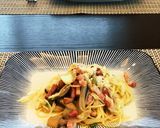 簡単^ ^野菜とベーコンのパスタ作り方7写真