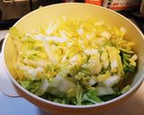 超簡単な白菜とハムの中華サラダ作り方1写真
