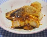 ぶりと大根のニンニク甘辛ダレ焼き♪作り方7写真