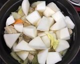 かぶと白菜の米粉シチュー作り方4写真