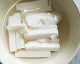 長芋と豚こまの生姜焼き♪ホクホクシャキ作り方1写真