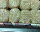 市販の鶏団子で菊花蒸し作り方1写真