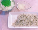何杯も食べたい！ちりめん下ろしのご飯作り方2写真